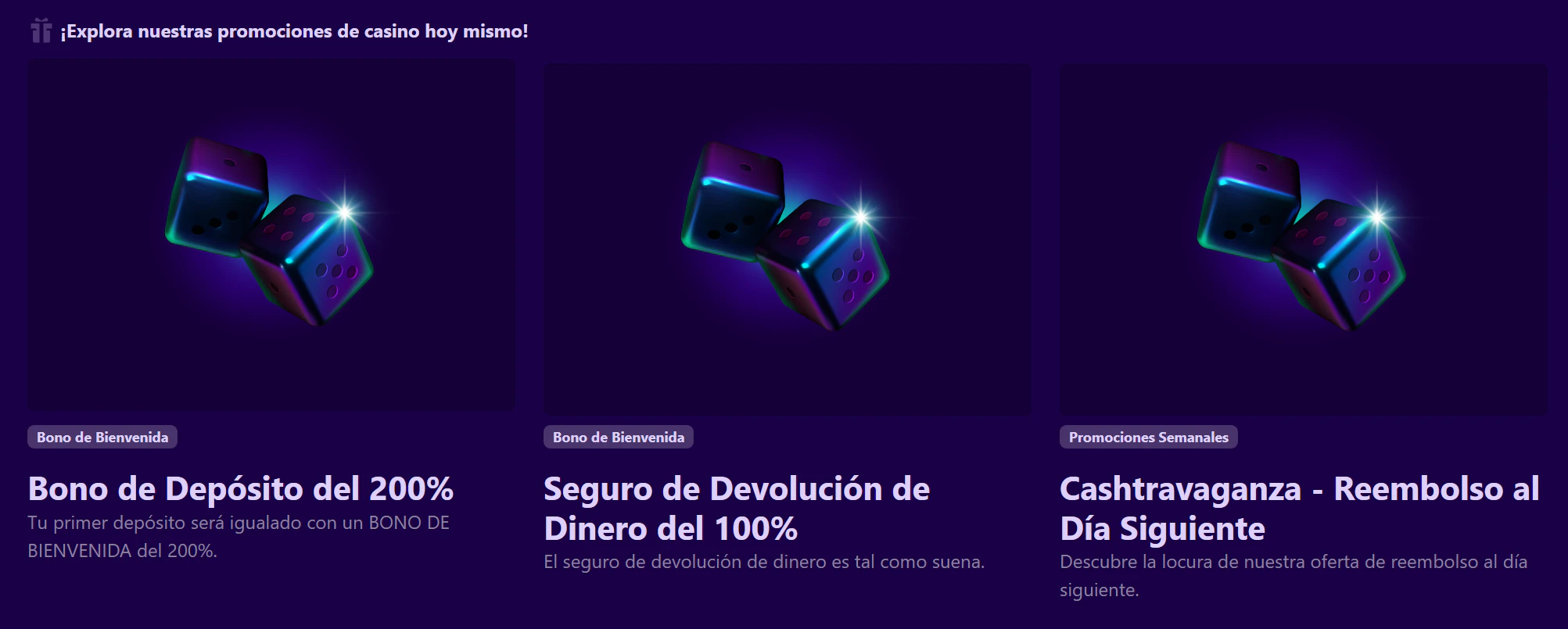 Promociones de Paradise8 Casino
